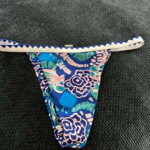 Floral Pattern Bikini Bottom